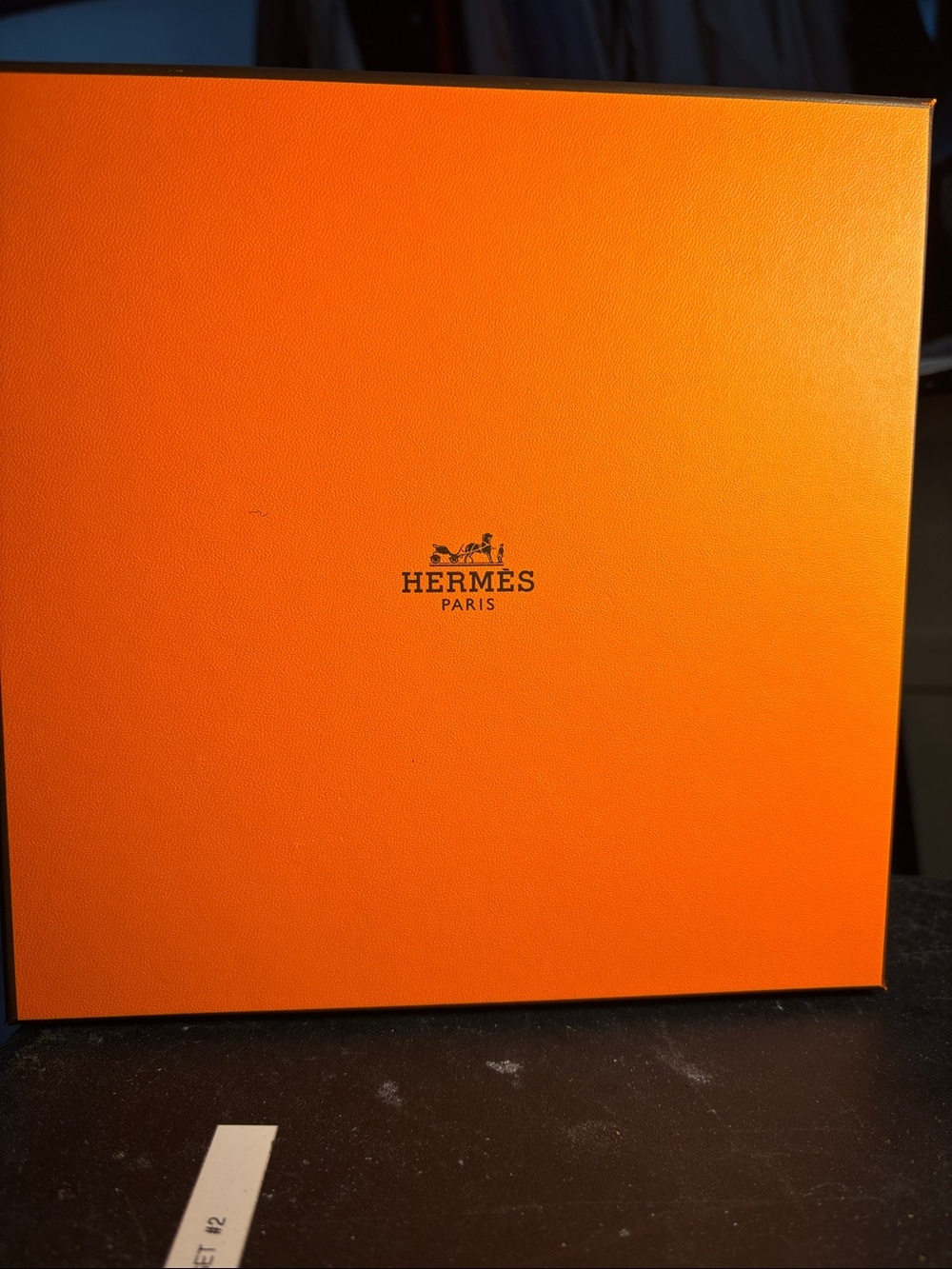 Hermes Twilly de Hermes empty gift box with original insert.